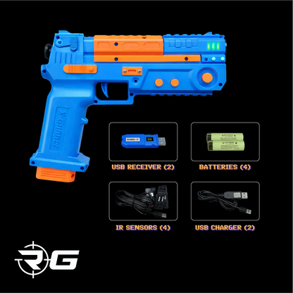 Retro Gunner 8-Bit Arcade Style Action Figure